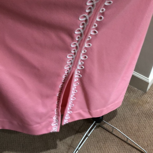 Vintage embroidered sleeveless maxi dress - Picture 5 of 12